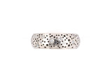 900347 - Gold Diamond Open Hole Comfort Fit Eternity Ring