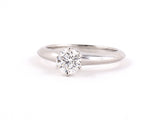 900407 - Tiffany Platinum Diamond Engagement Ring