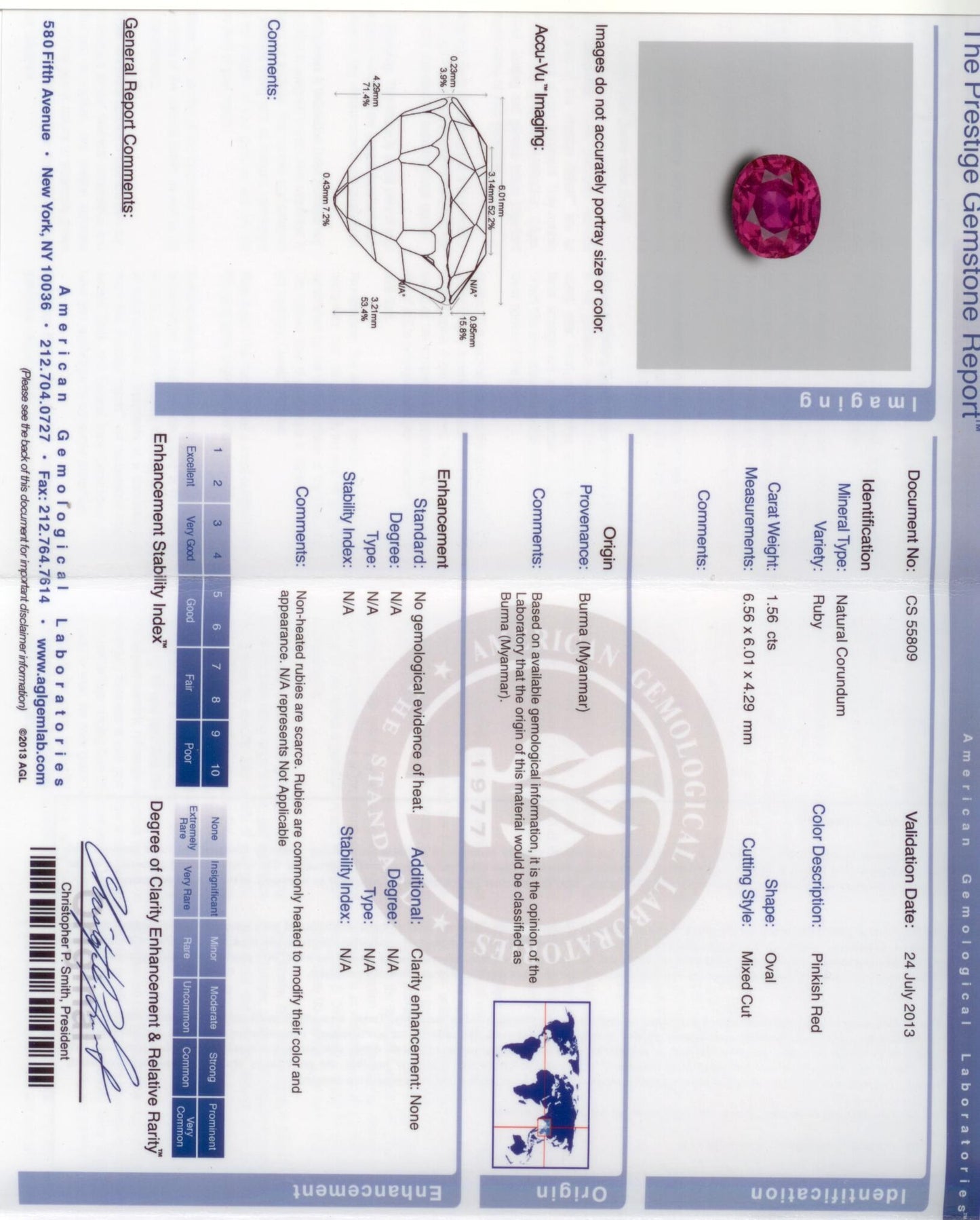 900684 - Art Deco Platinum AGL Burma Ruby Diamond Chased Engagement Ring