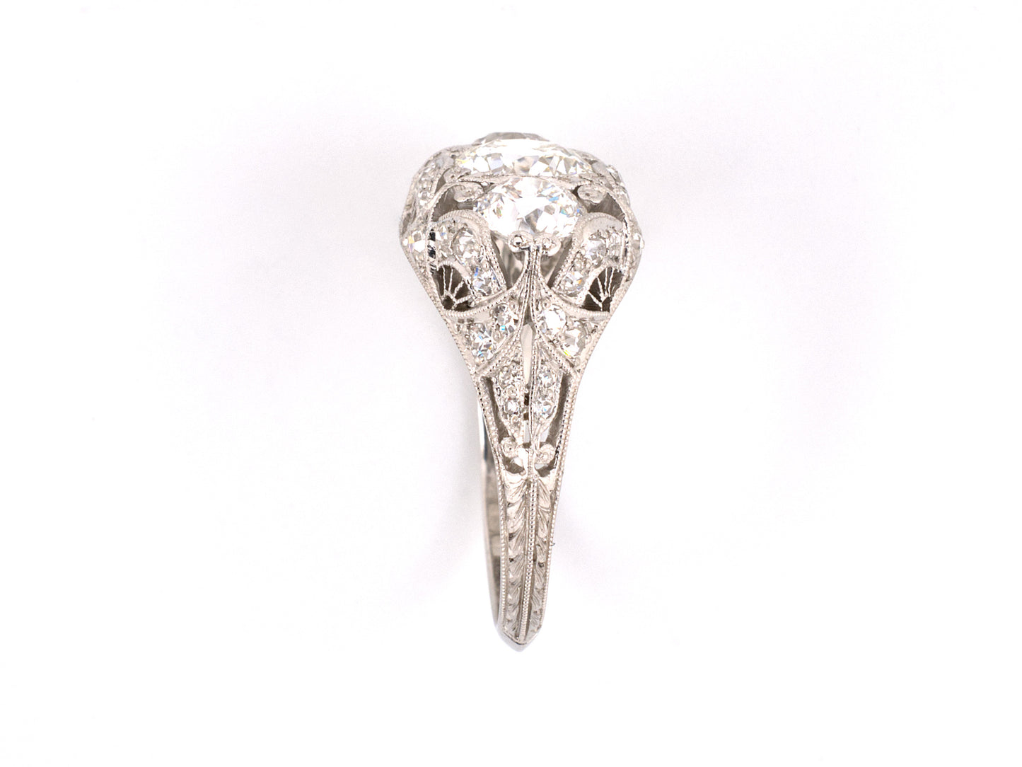 900726 - Edwardian Platinum Diamond Ring