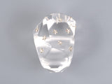 900750 - Circa 2009 Adria de Haume Platinum Rock Crystal Diamond Ring