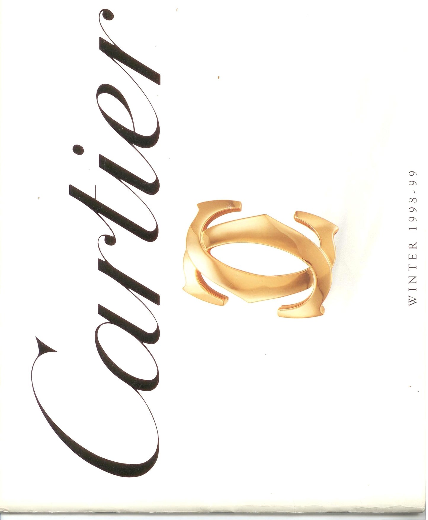 900775 - SOLD - Circa 1997 Cartier Gold Gents Wedding Ring