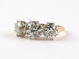 901320 - Gold Platinum Diamond Ring