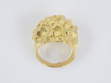 901604 - Gold Domed Nugget Ring