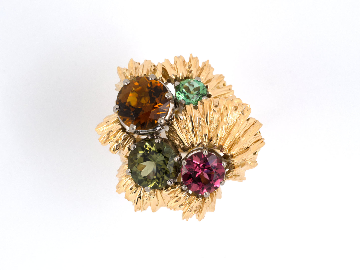 901621 - Circa 1970 Gold Tourmaline Ring