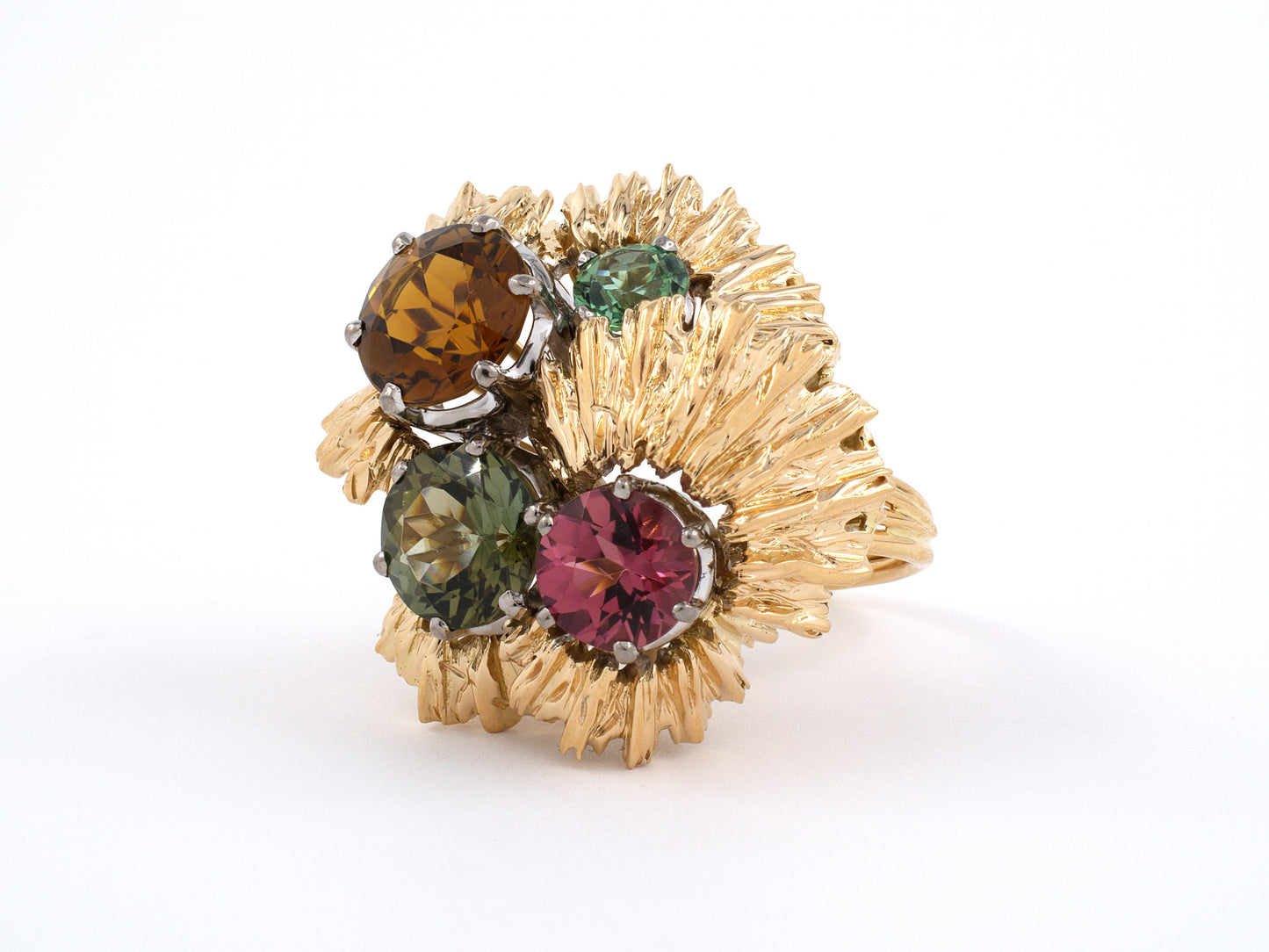 901621 - Circa 1970 Gold Tourmaline Ring
