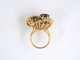 901621 - Circa 1970 Gold Tourmaline Ring