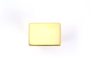 901690 - Gold Engraveable Signet Ring