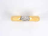 901722 - Circa 1970s Tiffany Gold Platinum Diamond Ring
