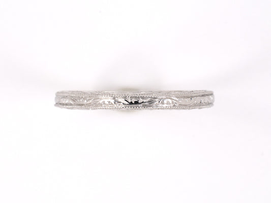 901736 - SOLD - Platinum Wedding-Band Ring