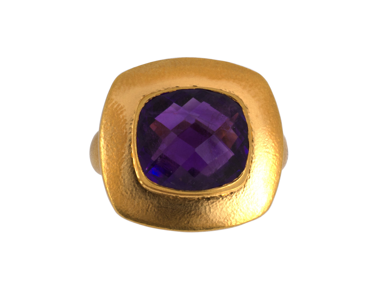 901751 - Lalaounis Gold Amethyst Ring