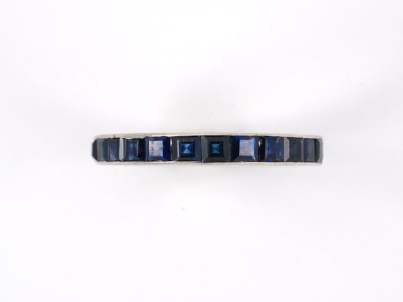 901761 - Platinum Sapphire Eternity Ring