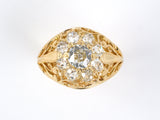 901782 - Circa 1850 Victorian Gold Diamond Ring