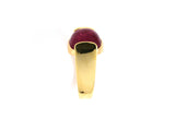 901850 - SOLD - Gold Pink Tourmaline Ring