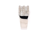 901865 - 8K Gold Diamond 5 Row Band Ring