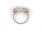 901876 - Art Deco Platinum Diamond 3-Stone Ring
