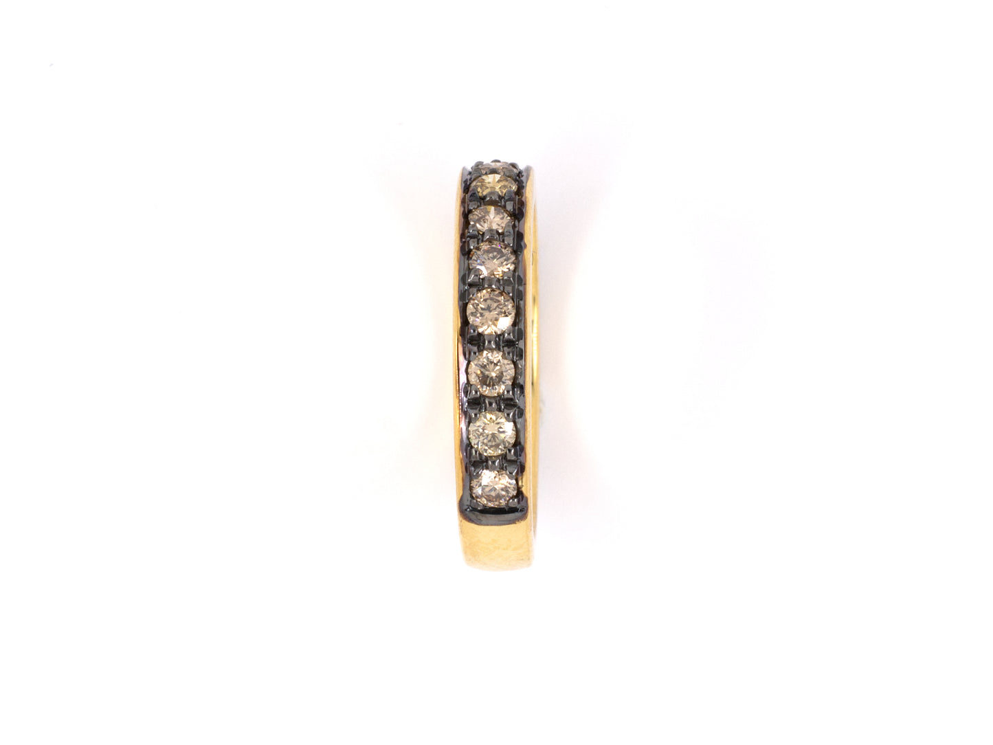 901912 - Gold Diamond Channel 3/4 Wedding-Band Ring