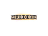 901913 - Gold Diamond Channel 3/4 Wedding-Band Ring