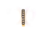 901913 - Gold Diamond Channel 3/4 Wedding-Band Ring