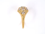 901924 - Gold Diamond Engagement Ring