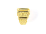 901956 - Circa 1990s Dunay Cinnabar Gold Ring