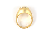 901957 - Mark Patterson Gold GIA Diamond Gypsy Ring