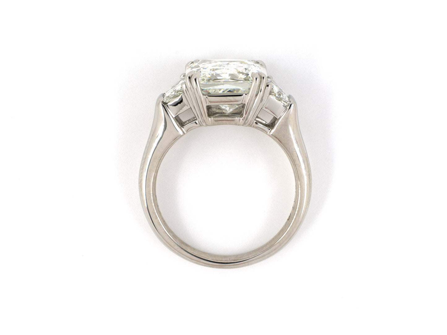 901975 - Platinum Diamond GIA Radiant Engagement Ring