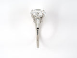 902005 - SOLD - Platinum Diamond Tapered Baguette Engagement Ring