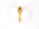 902058 - SOLD - Tiffany Infinity Italy Gold Diamond Ring