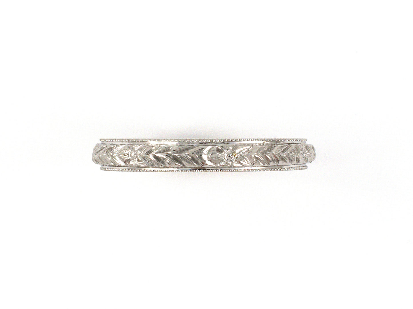 902077 - SOLD - Platinum Wedding-Band Ring
