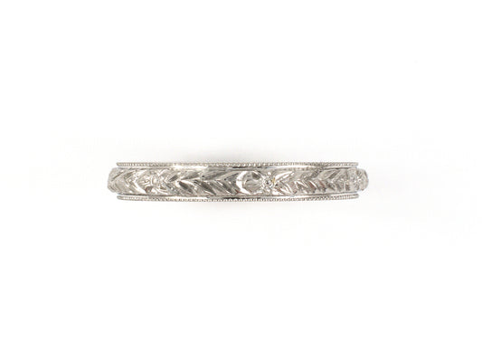 902078 - Platinum Wedding-Band Ring