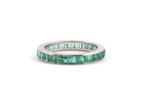 902096 - Platinum Emerald Eternity Ring