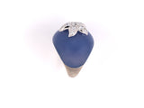 902124 - Circa 2009 Baumer Gourmandise French Gold Diamond Chalcedony Cocktail Ring