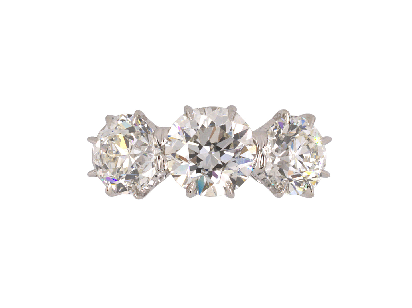 91939 - Platinum GIA Diamond Filigree Ring