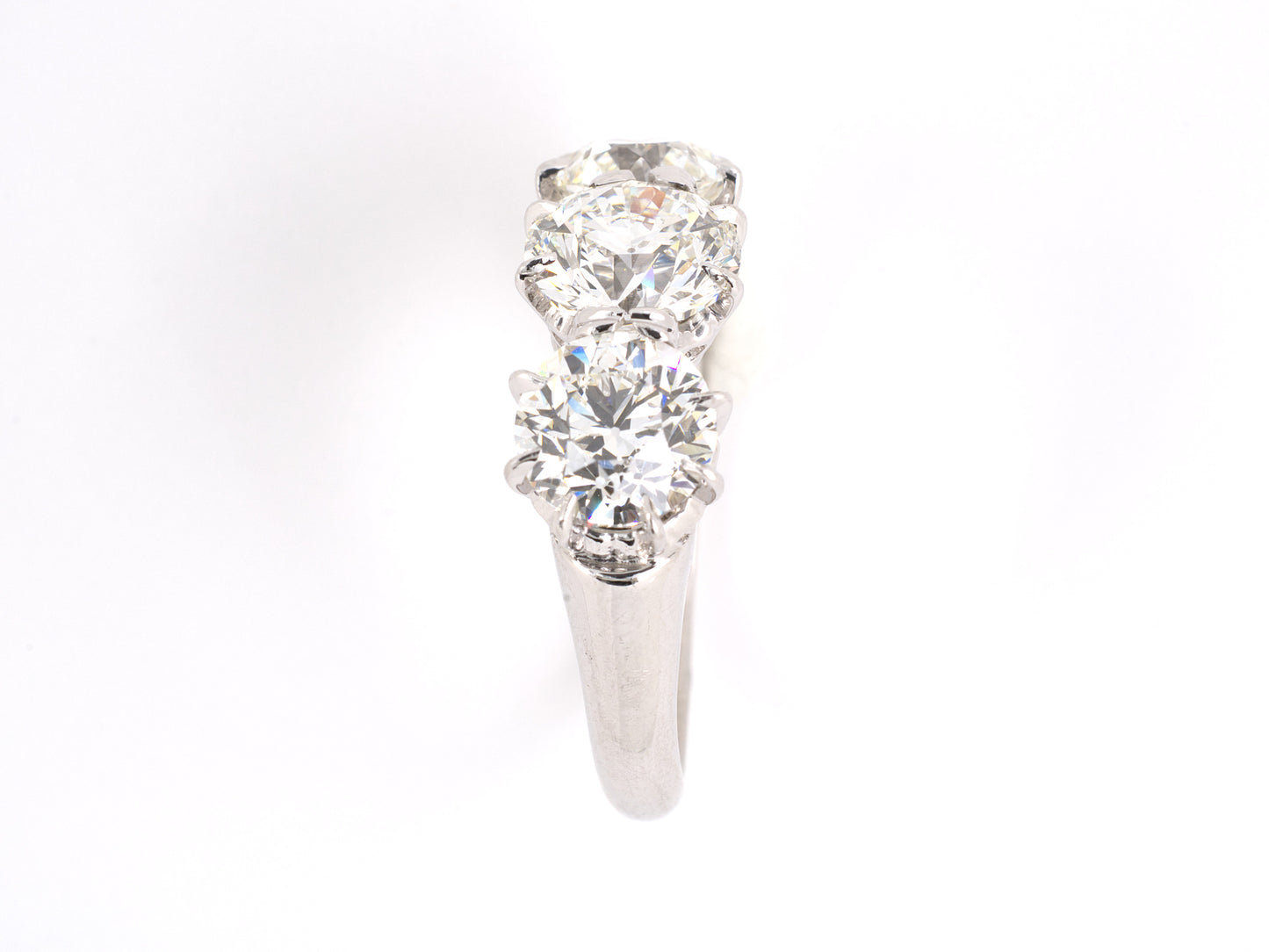 91939 - Platinum GIA Diamond Filigree Ring