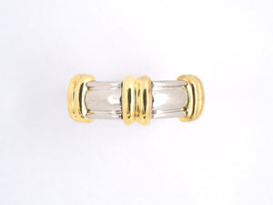 92607 - SOLD - Gold Platinum Wedding Band Ring