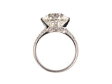 93363 - Dreicer & Co Edwardian Platinum GIA Diamond Engagement Ring