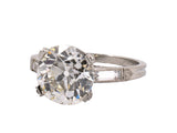95267 - SOLD - Art Deco Bailey Banks Biddle Platinum Diamond Engagement Ring