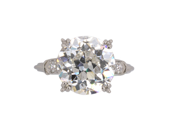 95495 - SOLD - Platinum GIA Diamond Engagement Ring