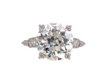 95495 - SOLD - Platinum GIA Diamond Engagement Ring