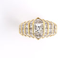 95610 - Gold Diamond Engagement Ring