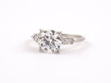 95835 - Platinum GIA Diamond Engagement Ring