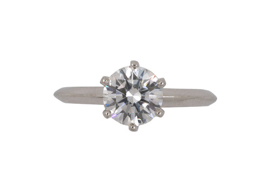 95900 - Tiffany Platinum GIA Diamond Engagement Ring