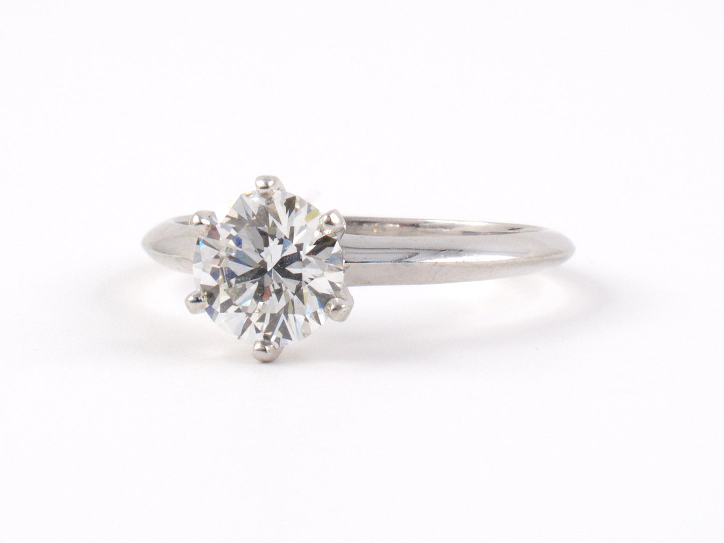 95900 - Tiffany Platinum GIA Diamond Engagement Ring
