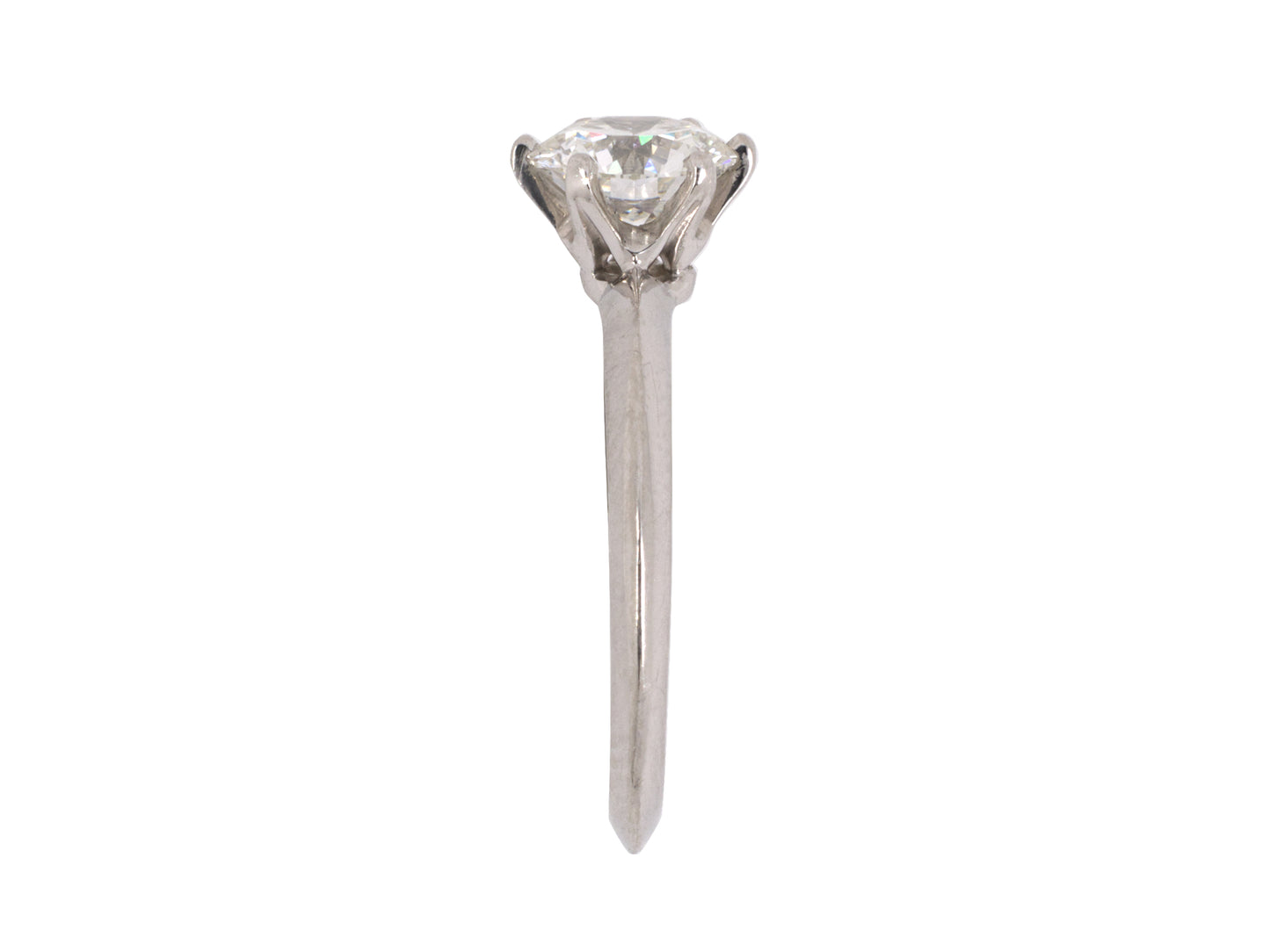 95900 - Tiffany Platinum GIA Diamond Engagement Ring