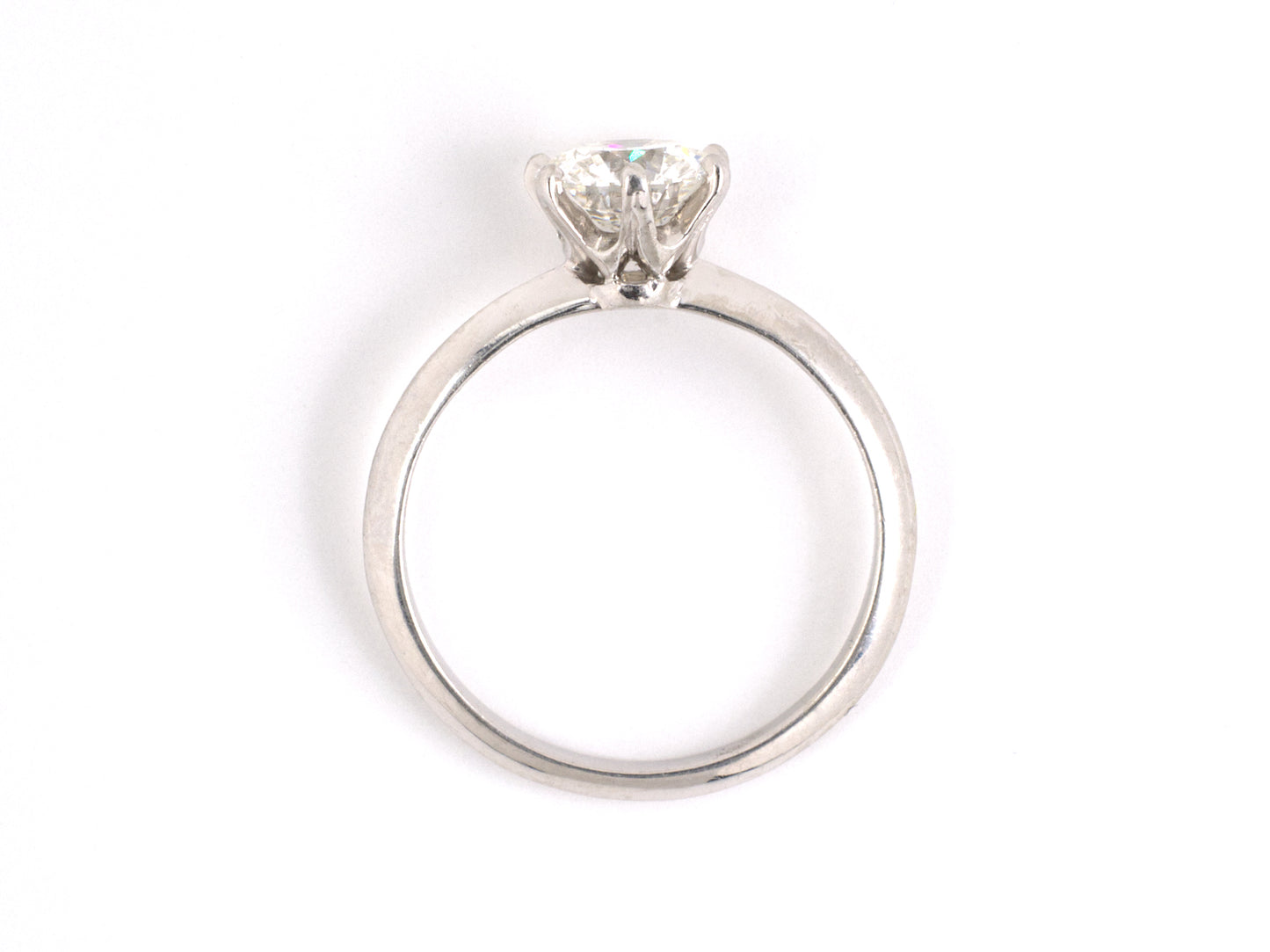 95900 - Tiffany Platinum GIA Diamond Engagement Ring