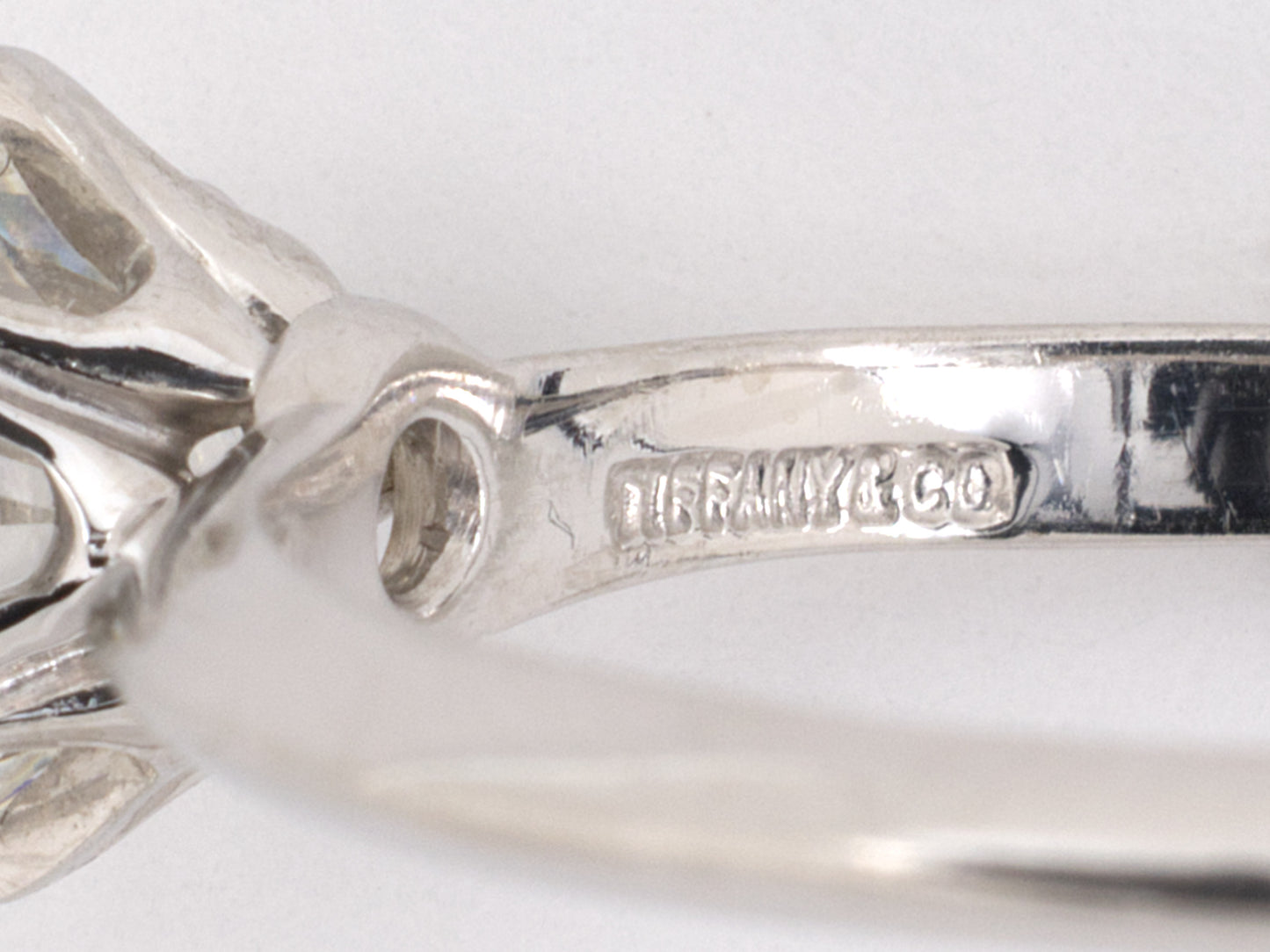 95900 - Tiffany Platinum GIA Diamond Engagement Ring