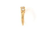 95950 - Gold Diamond 3-Stone Trinity Ring