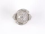 96177 - Circa 1960 Platinum Diamond Ring