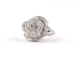 96177 - Circa 1960 Platinum Diamond Ring